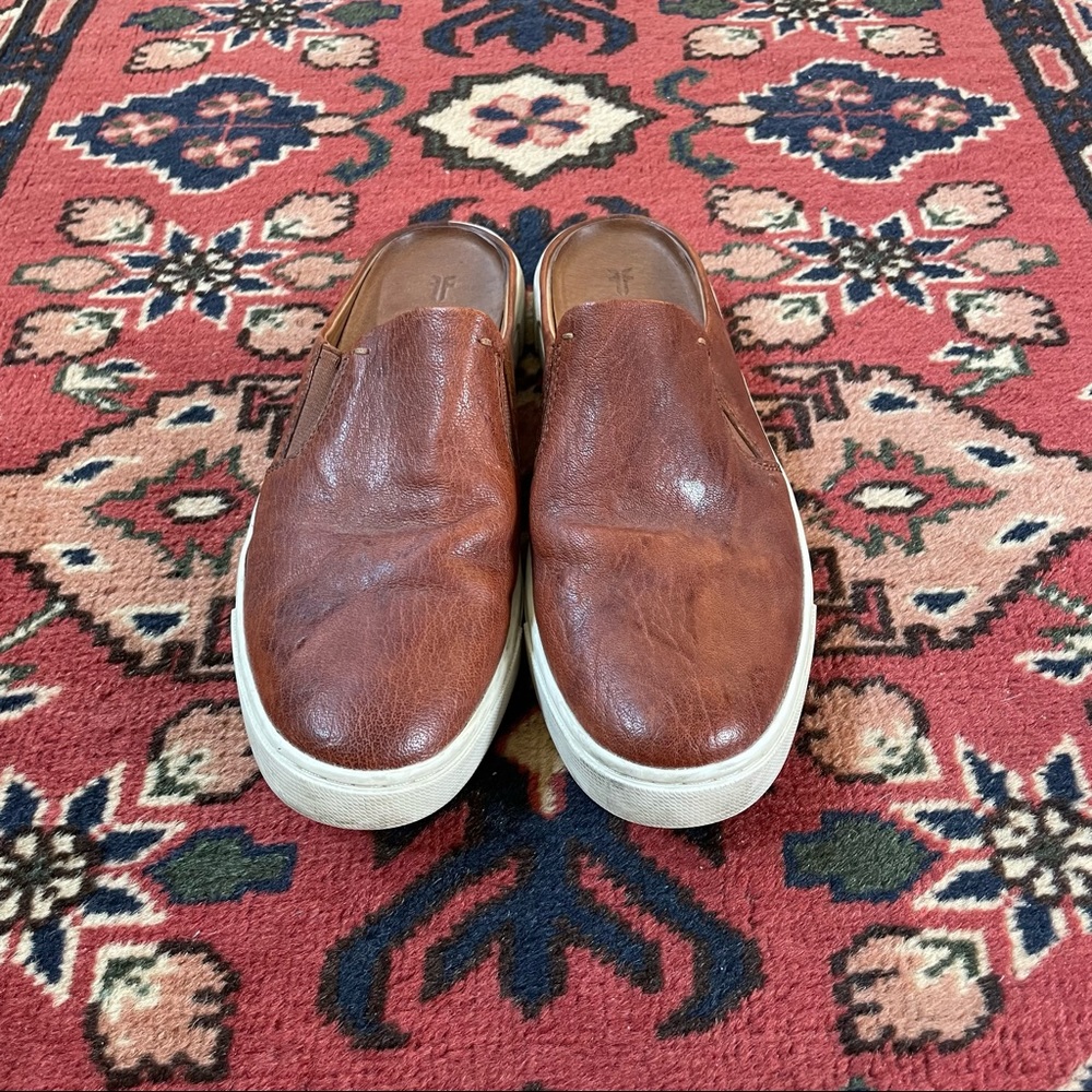 Frye Leather Slides